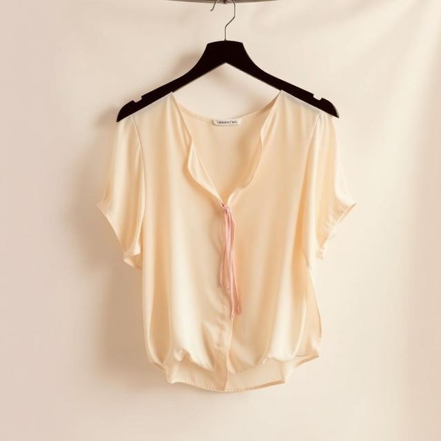Marlowe ad creative: Silk blouse, new season, 1:1 · Meta format