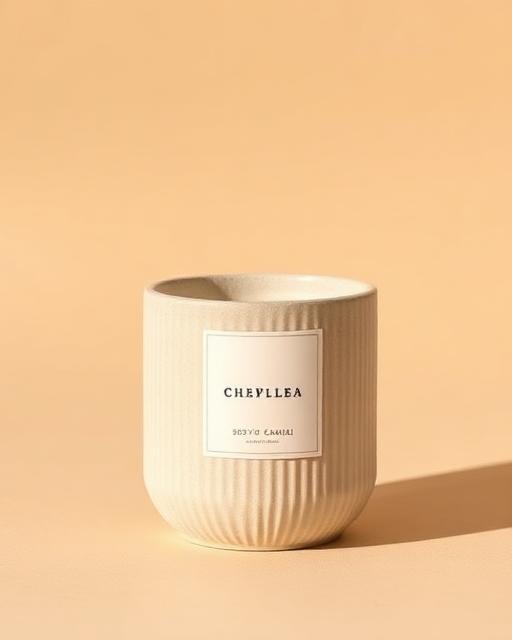 Ember & Ash ad creative: Fig candle, 60h burn, 4:5 · Meta format