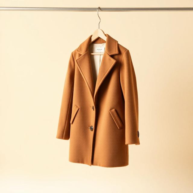 Marlowe ad creative: Wool coat, pre-order, 1:1 · Meta format