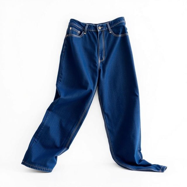 Marlowe ad creative: Straight jean, raw denim, 4:5 · Meta format