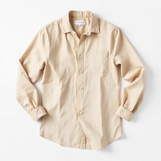 Marlowe ad creative: Linen shirt, holiday edit, 1:1 · Google format