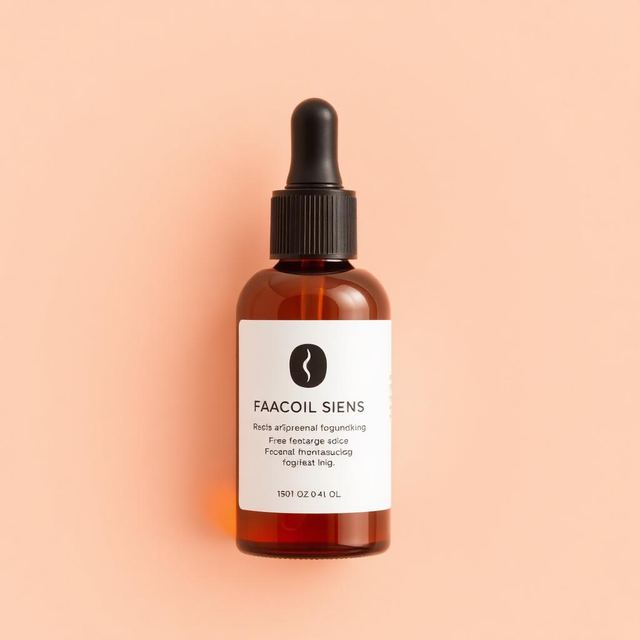 Lumen ad creative: Facial oil, first drop, 4:5 · Meta format