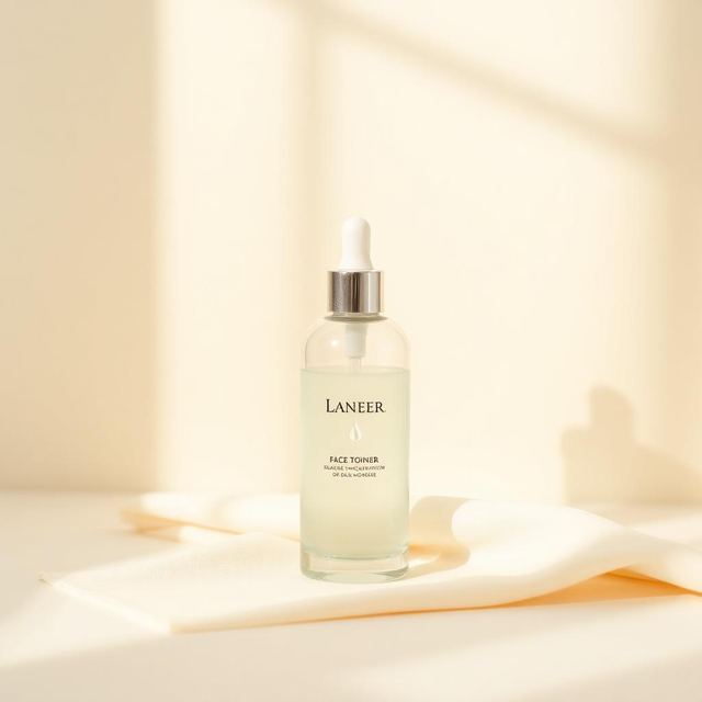 Lumen ad creative: Toner, gentle daily, 1:1 · Google format